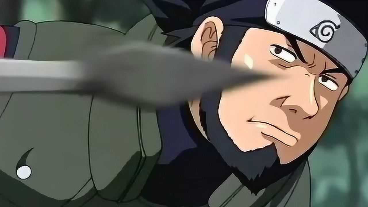 阿斯玛一出手就知道鹿丸有多弱两下就把敌人解决没有对比就没有伤害