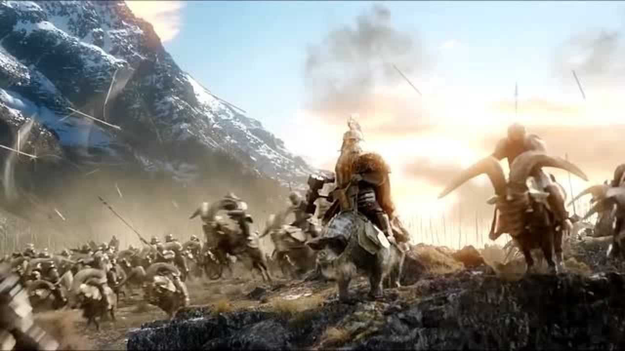 指环王:魔戒大战,矮人族骑着山羊逆转战局,专挑个高的打!