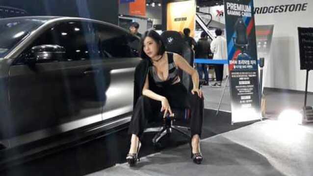 首尔自动沙龙展Auto Salon racing model宋珠儿Songjooa超清饭拍