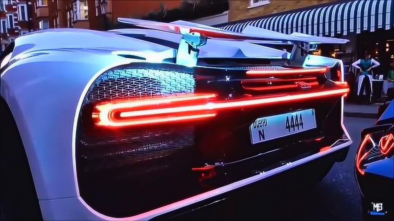 八眼魔龙王 61 布加迪 chiron 尾灯