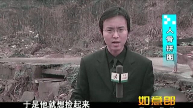 山村发现大量骨头,民警将骨头拼起来发现,竟是张人骨拼图!