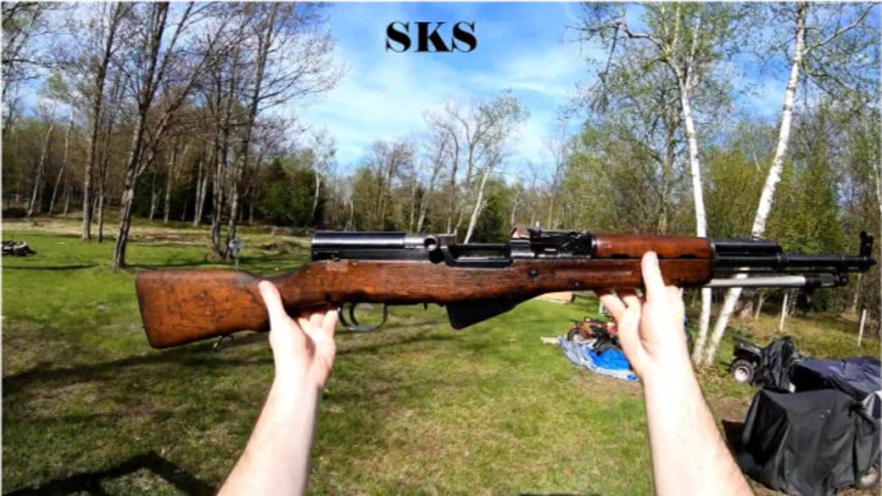 SKS半自动步枪与SVD狙击步枪,靶场实弹射击测试,你更喜欢谁_高清1080P在线观看平台_腾讯视频