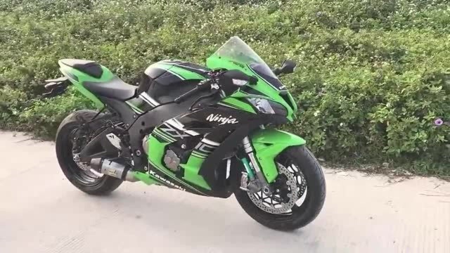 骏联车行2016年川崎大牛ZX10RSBK排气