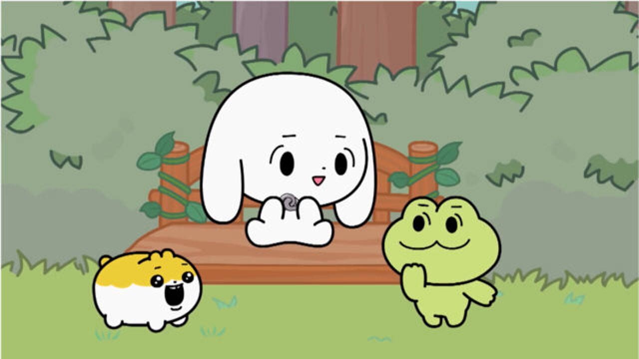 萌萌大耳兔萌萌大耳兔所谓的益智环扣变成了别扭的吵架