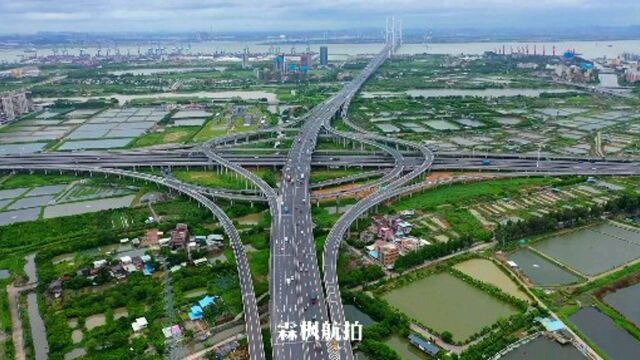 继港珠澳大桥后,我国又一世界级桥梁工程,广州南沙大桥!