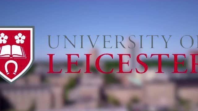 晴空万里航拍英国莱斯特大学校园 University of Leicester Campus Drone Footage