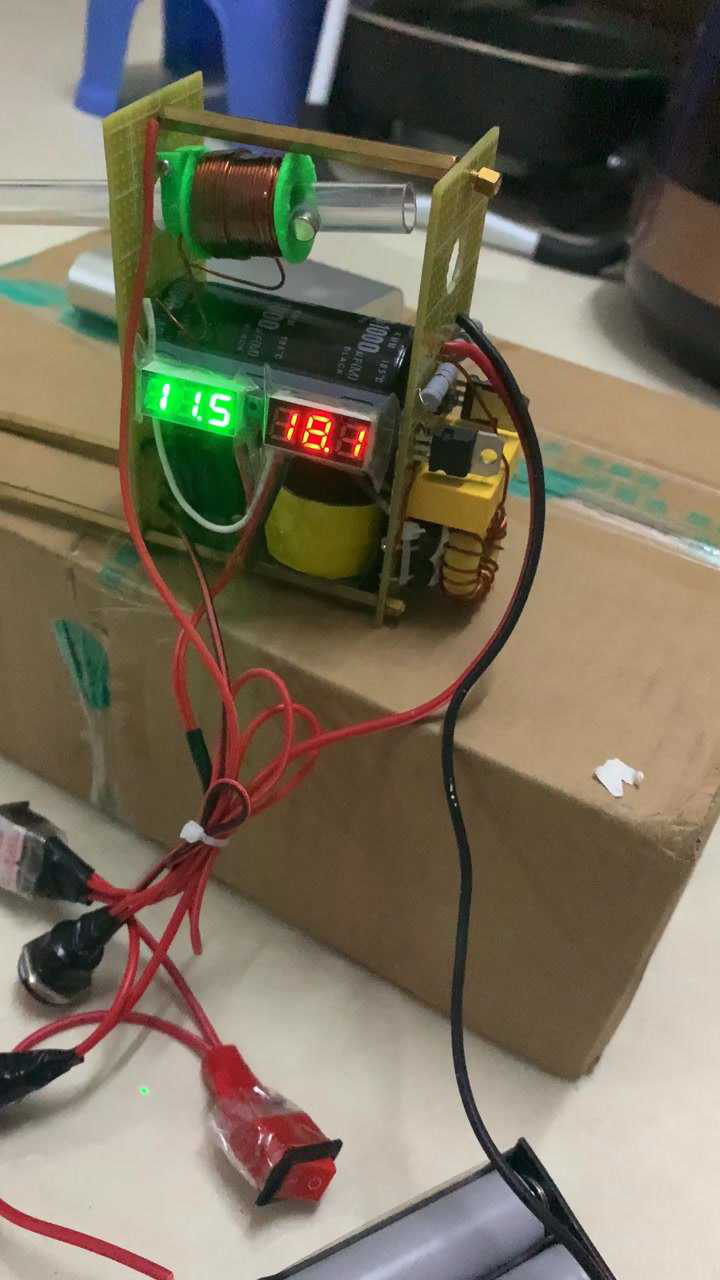 自制电磁炮展示