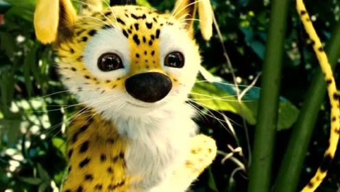 科幻片：拥有一条长尾巴的豹子，穿梭在丛林中，身手敏捷！