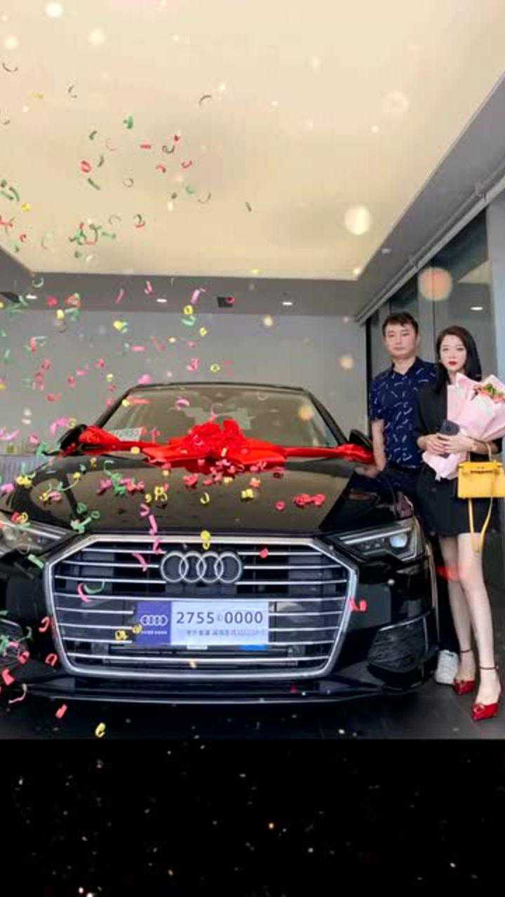 为什么要买奥迪因为世间美好与你环环相扣交车仪式完成今年的目标