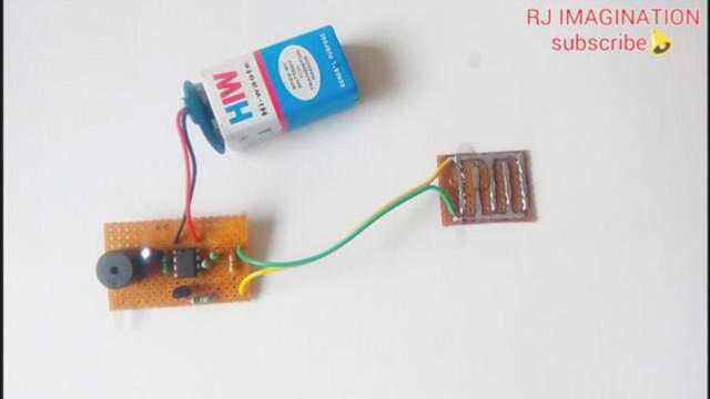 「DIY电子」用555IC制作一个下雨报警器