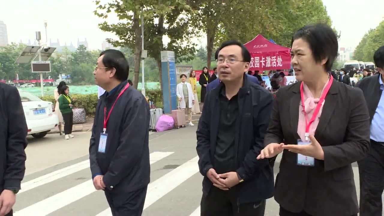 商丘职业技术学院喜迎2020级新生入学_高清