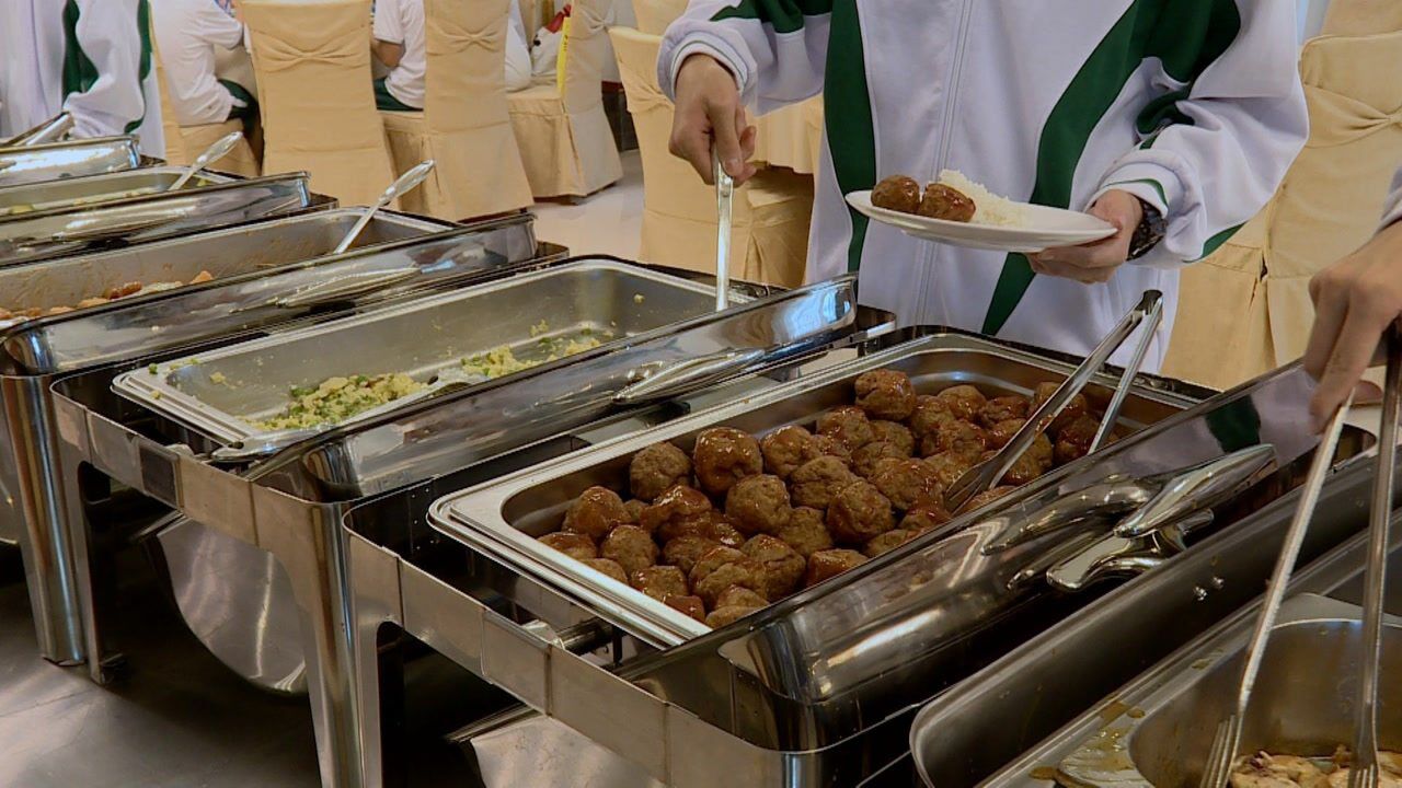 培英中学开设学霸餐厅激励学生奋发上进