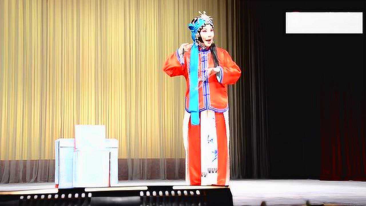 深得张君秋艺术神髓赵秀君玉堂春崇老伯他说冤枉能辩