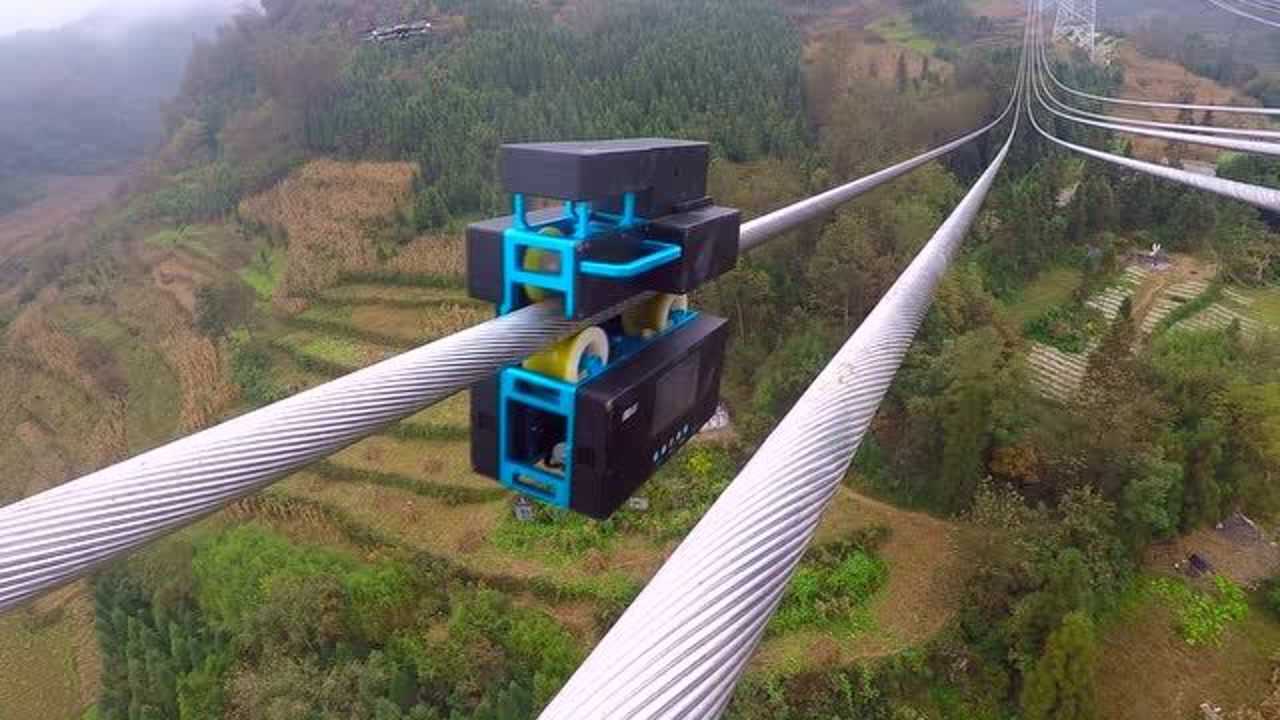 穿云破雾的导线弧垂观测系统_腾讯视频