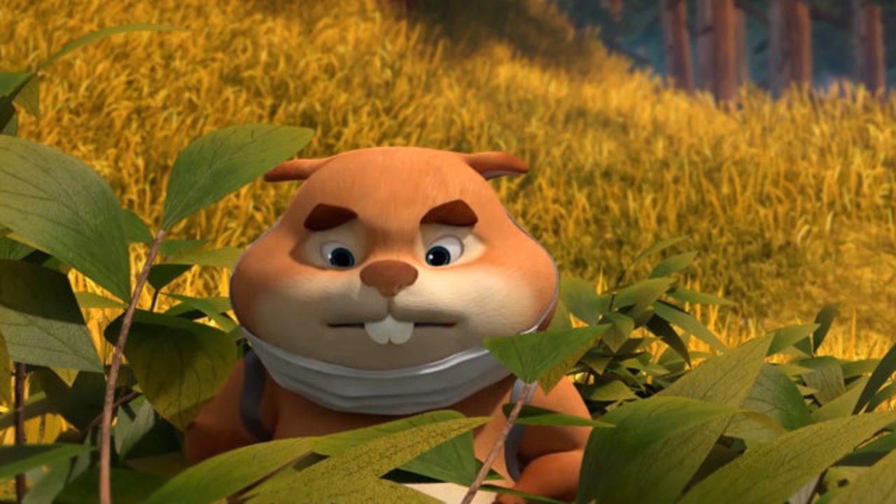 熊出没:洞洞幺闯大祸不敢回家,天才威的实验室被劈成两半!