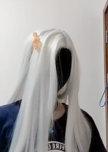 cos光遇,黑脸头套真心不错