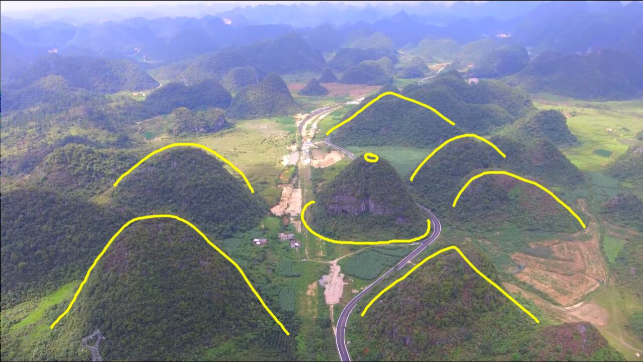 发现一个五龙戏珠的五指山藏风聚气大富大贵的风水宝地