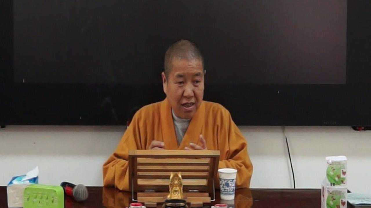 西山文武学校学生来大金山寺游学时顿成法师的开示_腾讯视频