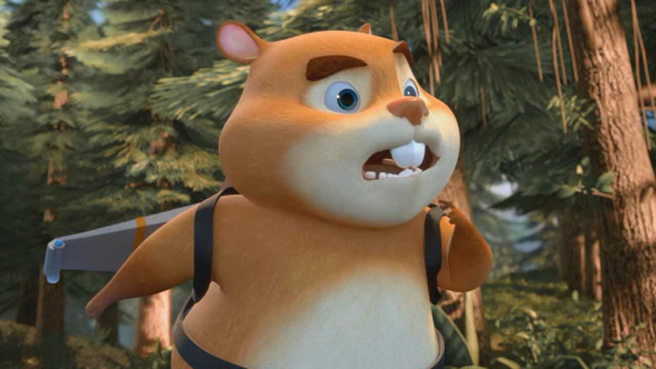 熊出没洞洞幺一想到自己要带天才威飞心里害怕的直打颤