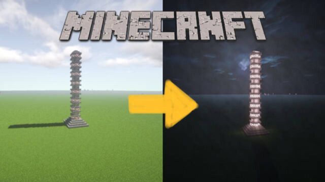 教你在Minecraft中制作一个全日夜自动感应灯塔