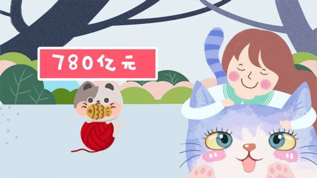 【动画】年轻人催热“猫咪经济”:吸猫成瘾,养猫“致贫”?