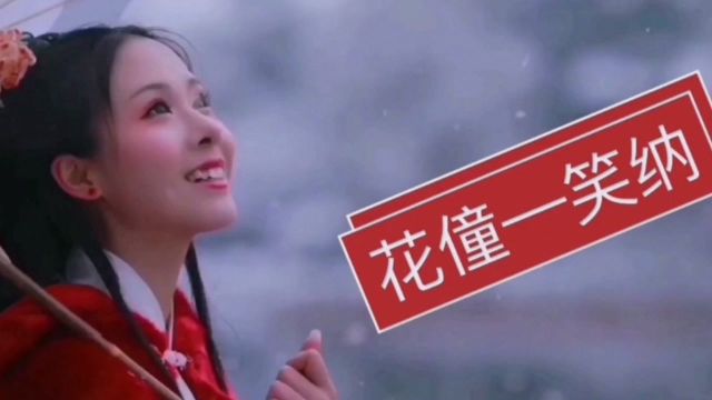 2020网络最火爆歌曲花僮《笑纳》,经典古风音乐,好听极了