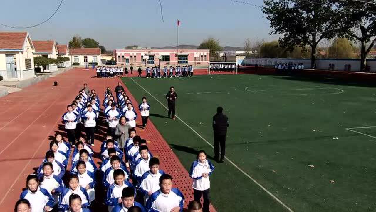 初中阳光体育大课间—体能操_腾讯视频