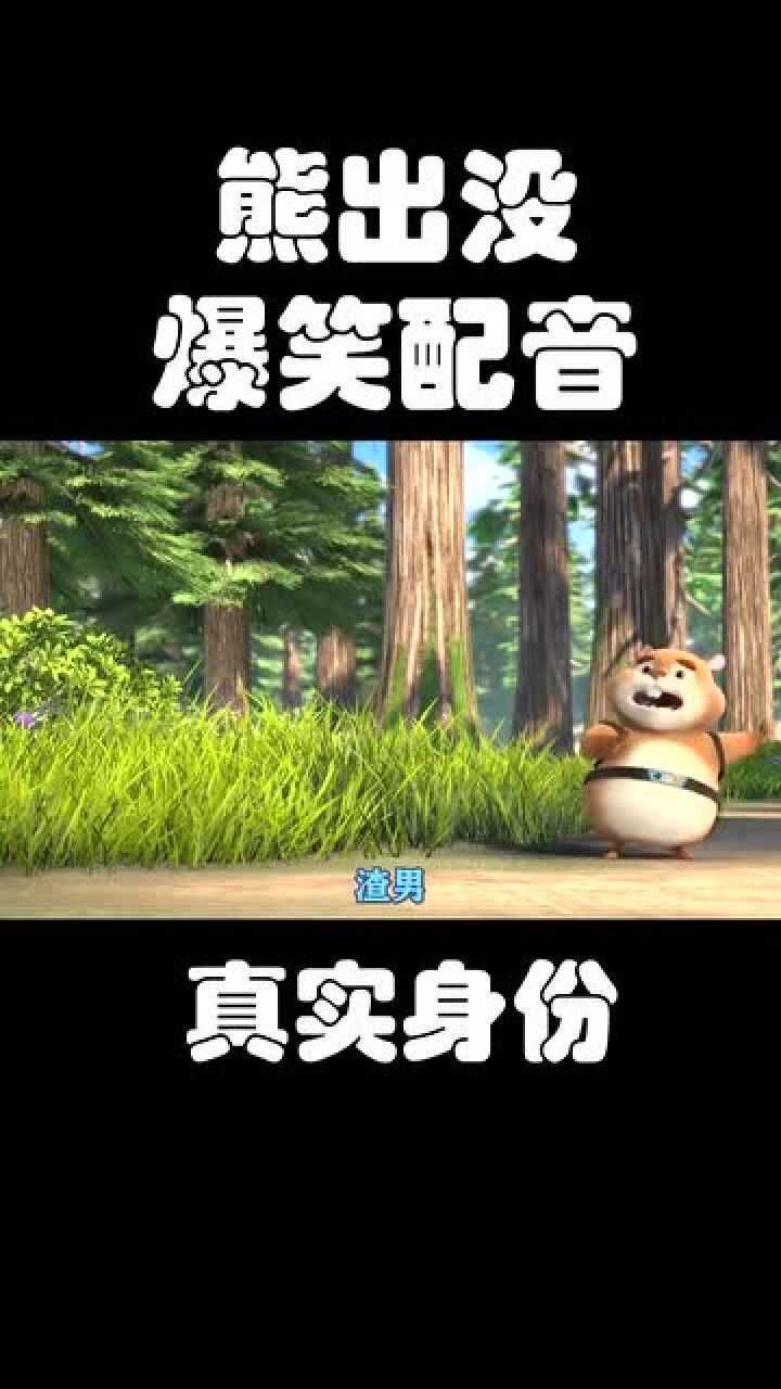 熊出没的爆笑配音:洞洞幺长得真是萌萌哒!