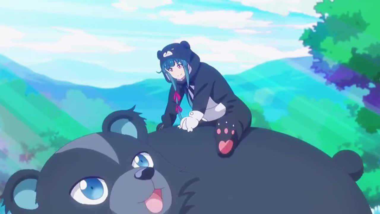 熊姐姐召唤两只大熊宠物当坐骑,都是可爱的熊熊_腾讯视频