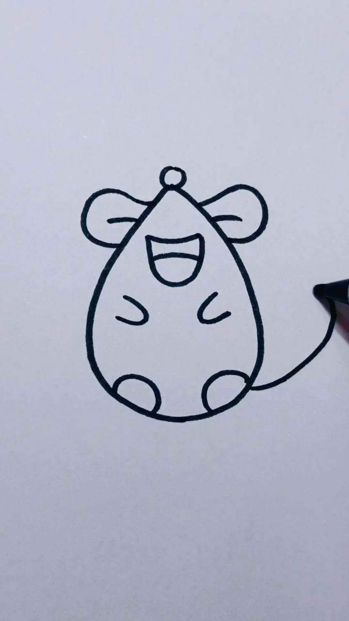 教你画老鼠_腾讯视频