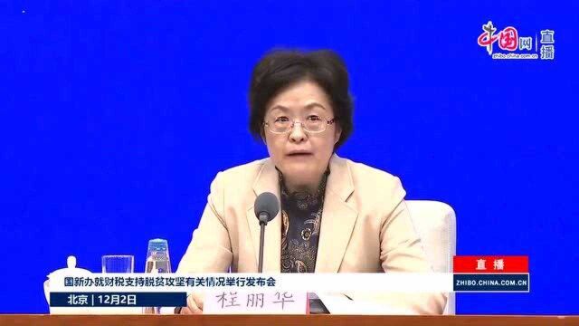 财政部发挥精准扶贫资金主渠道作用 2020年专项扶贫资金达1461亿元