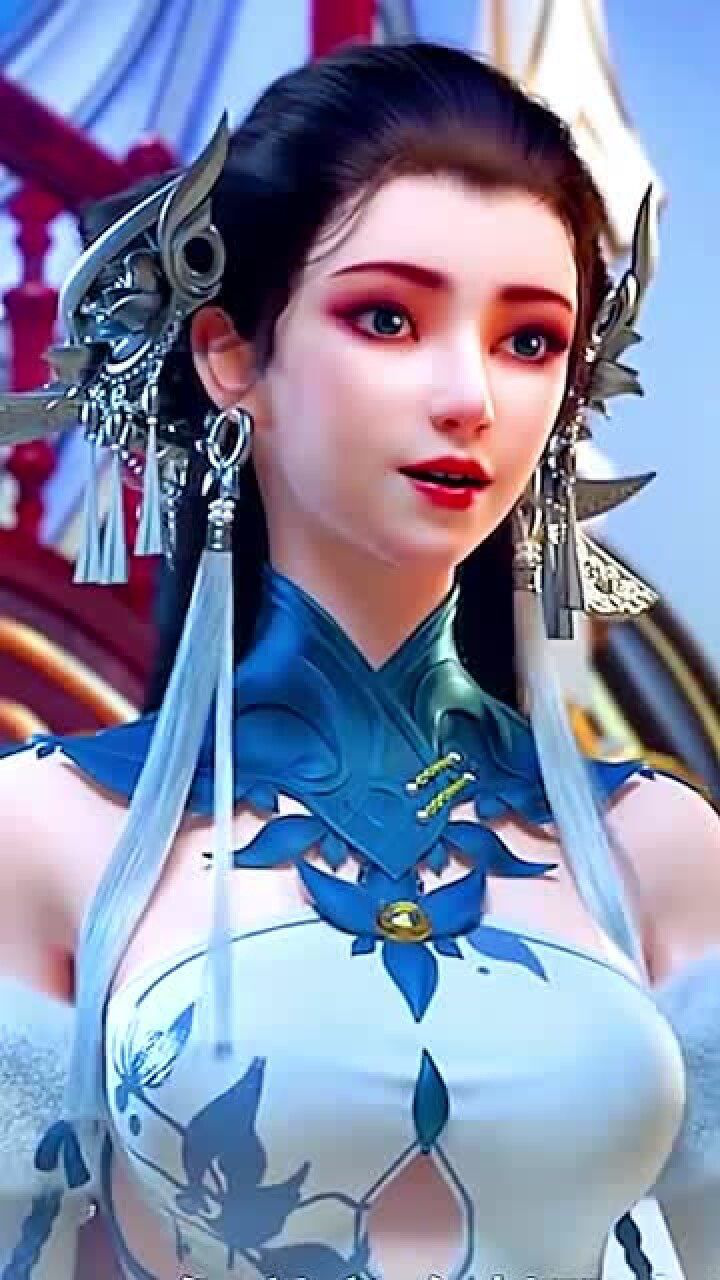 梦塔雪谜城风情万种的白亦君国漫女神