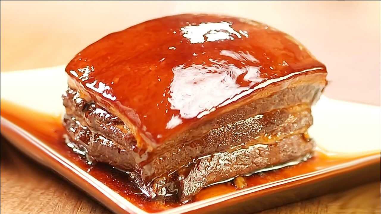 天下名菜红烧肉的正宗做法肥而不腻入口即化尝一块就念念不忘