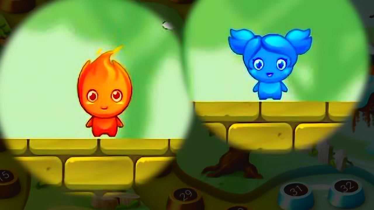 森林冰火人:萌太萌妹的绝妙配合#萌娃