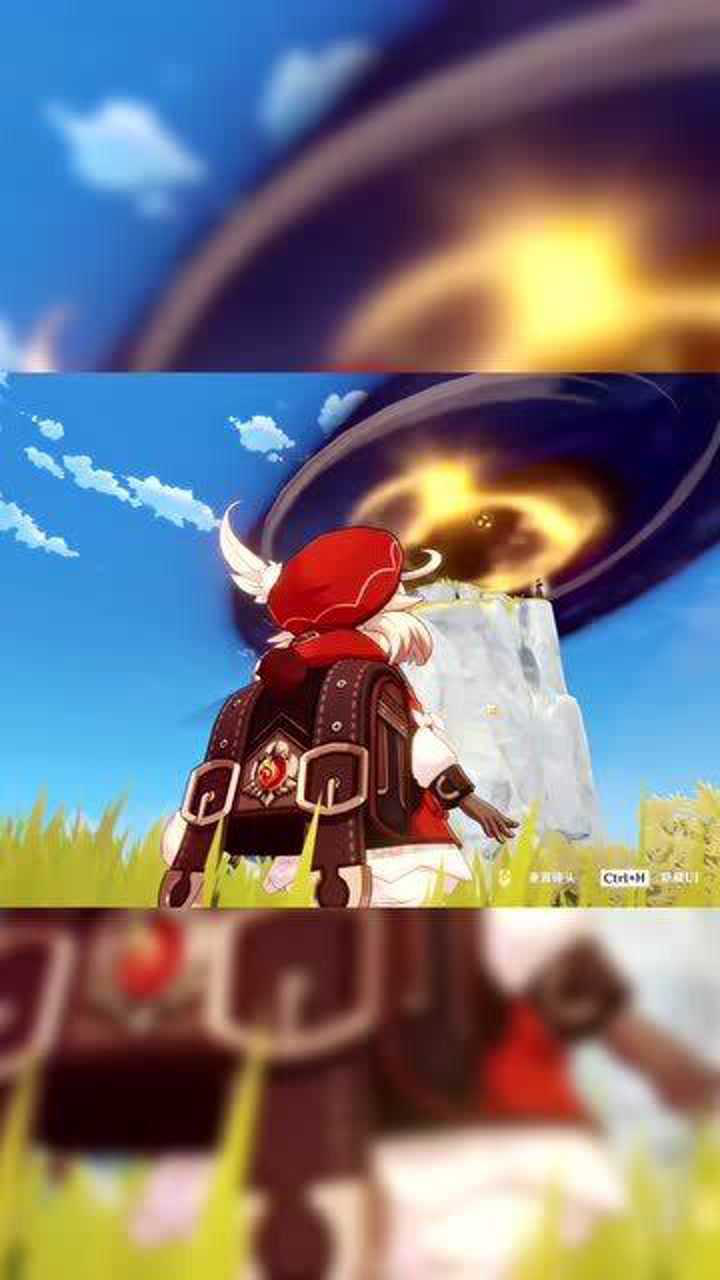 原神第三人称看钟离大招就冲这个气势肯定能打出核爆吧