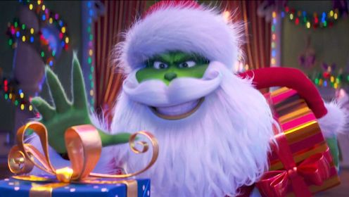 绿毛怪很讨厌圣诞节，于是扮成圣诞老人，企图偷走人们的圣诞节