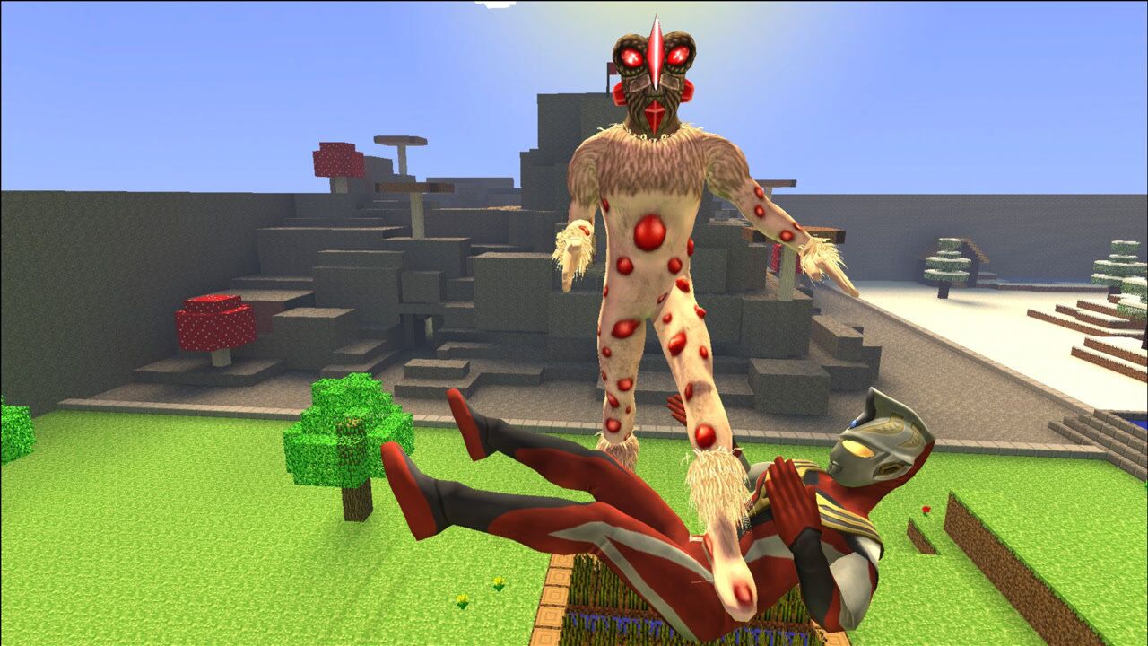 杰斯提斯奥特曼在玩,被怪兽踩在脚下怎么办?