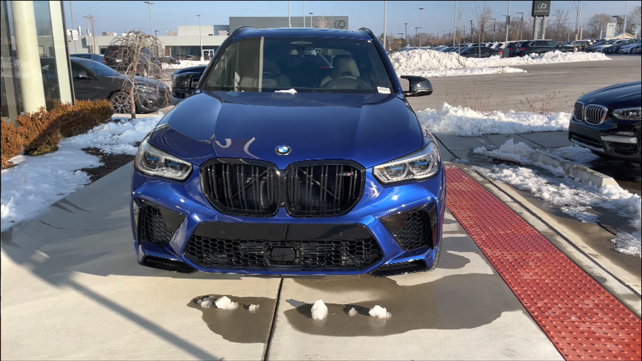 2021款宝马x5m全方位实拍,看完给个不心动的理由