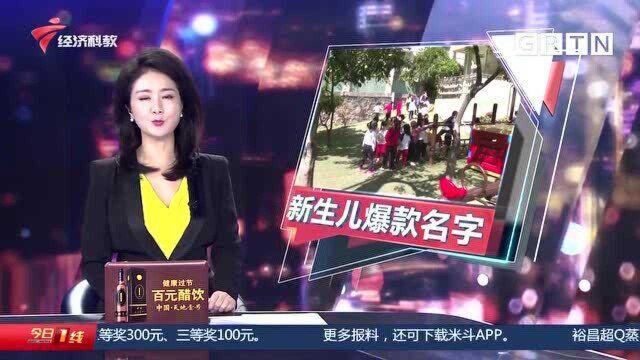 新生儿取名:佛山2020新生儿爆款名字出炉:“梓”字排榜首