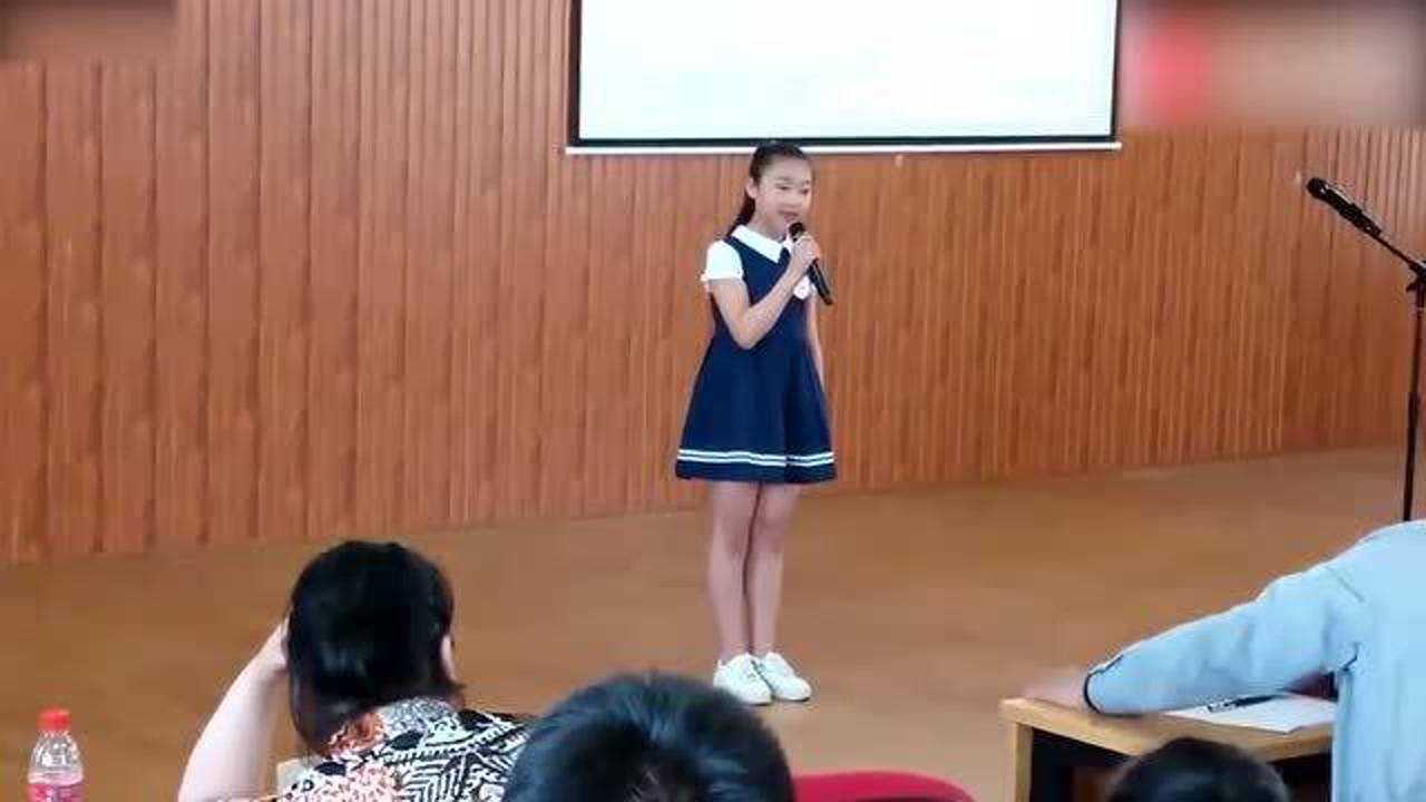 演讲比赛：一等奖刘禹彤《我的中国梦》，小学生的中国梦想！_腾讯视频