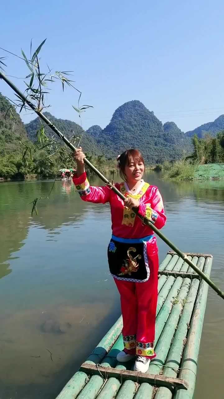 刘三姐唱山歌这边唱来那边和_腾讯视频