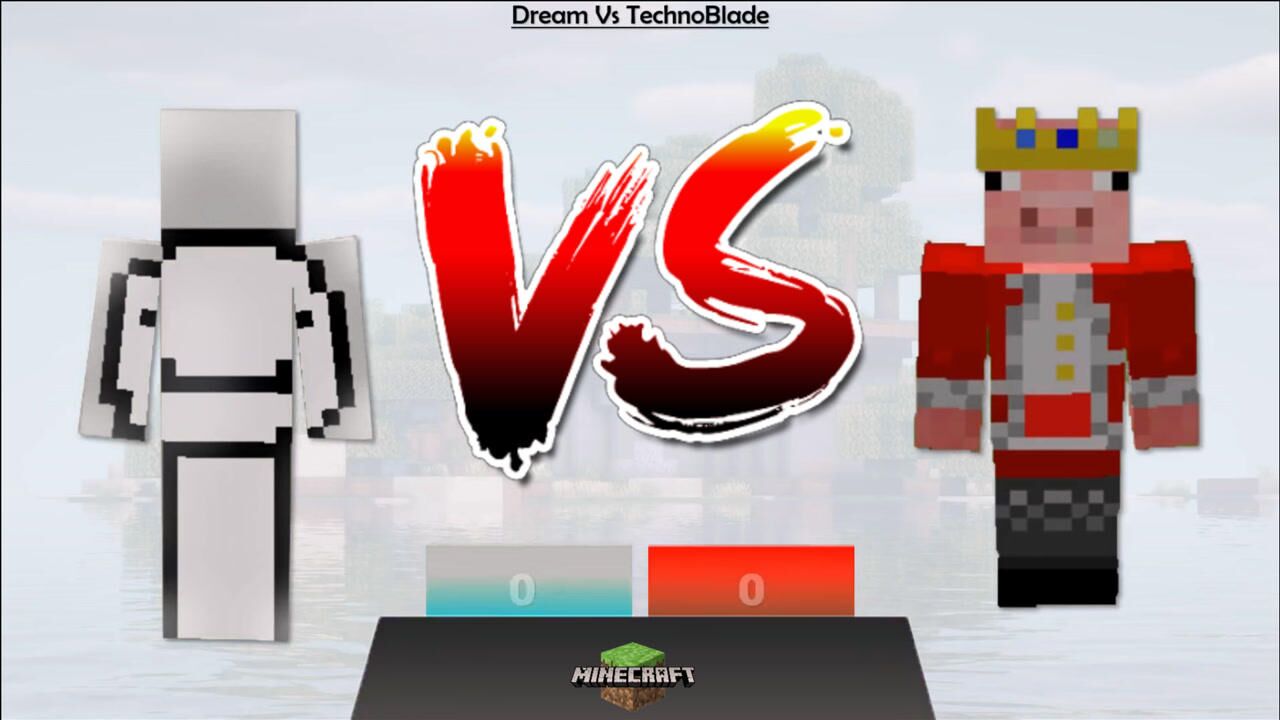 dream vs technoblade图片