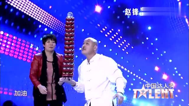 中国达人秀:山东男子绝活亮世,给评委都看懵了,山东人狂啊