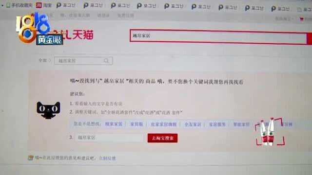 1818黄金眼:窗帘图片用了“LV”,网店侵权被管制!