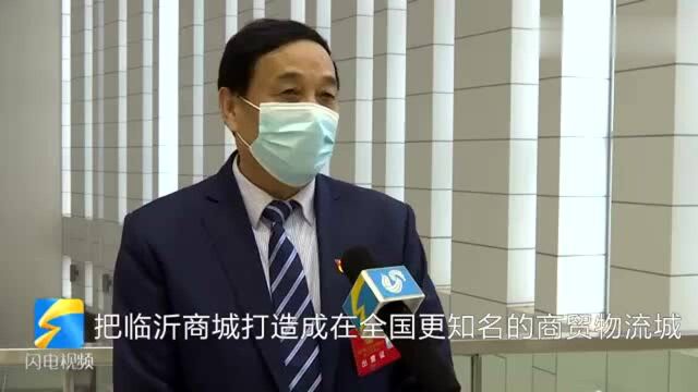 市人大代表周宝柱:把临沂商城打造成在全国更知名商贸物流城