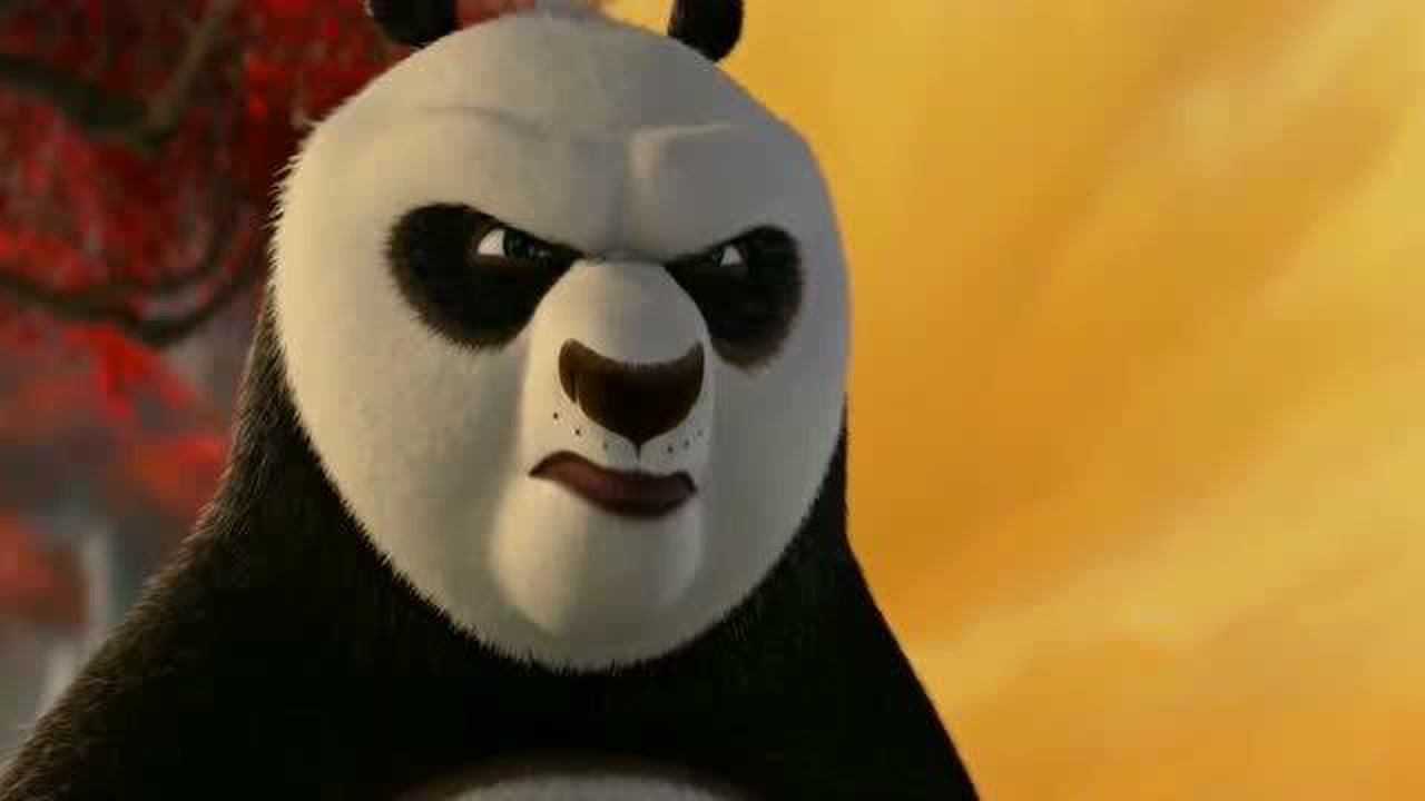 功夫熊猫1:中二的大龙,说的话充满了中二气息,监狱关出病来!