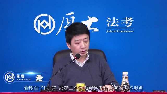 24.第二十二讲 无权占有的返还2021年厚大法考民法系统强化张翔