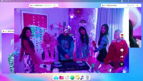 #是心动的感觉# 韩国女团MOMOLAND & CHROMANCE 最新单曲《 Wrap Me In Plastic》 官方MV