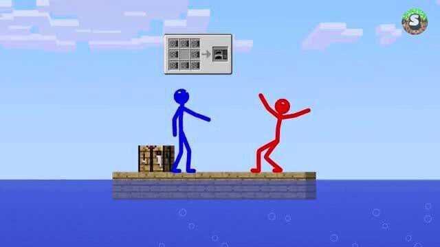 【Stickman VS Minecraft】第三集