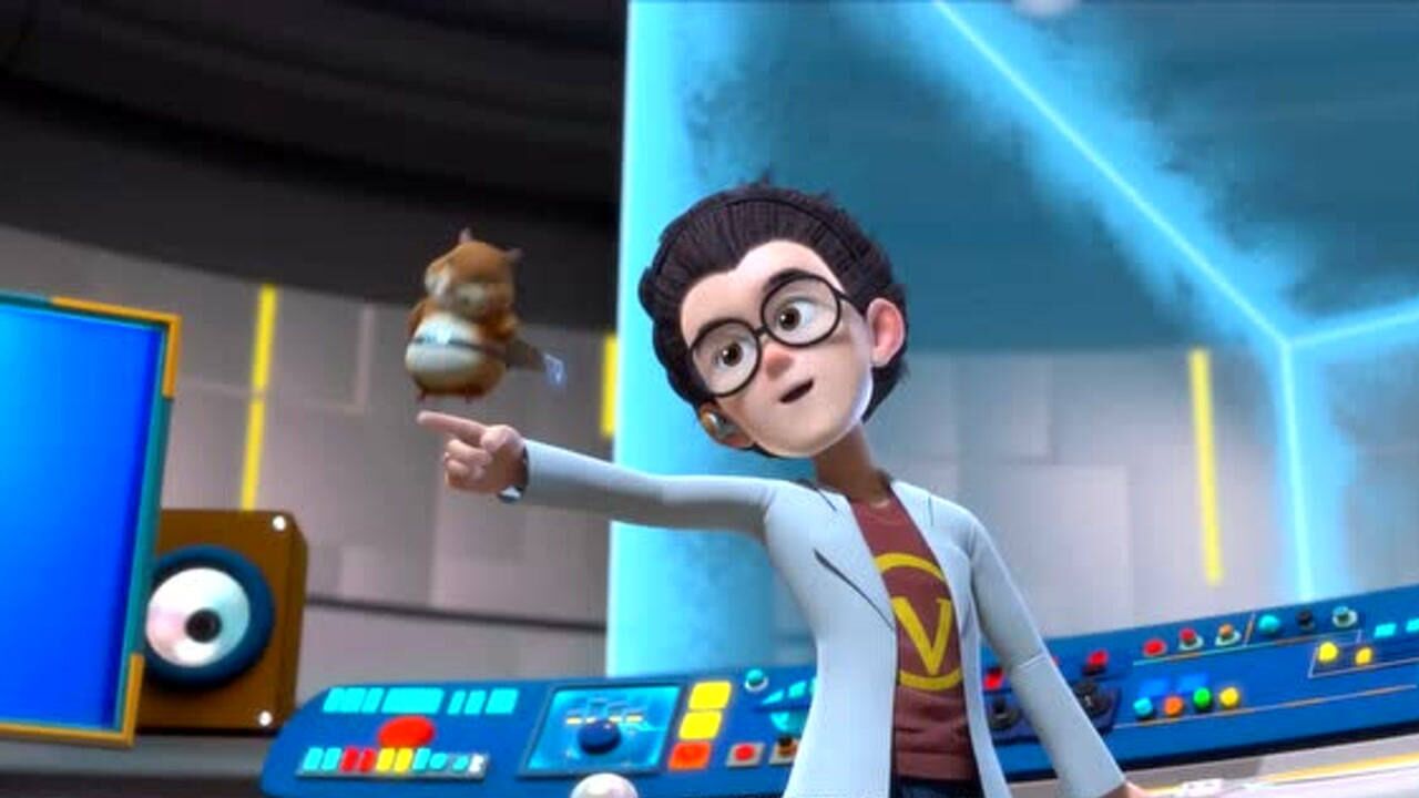 熊出没:光头强改造天才威的机械老鼠,要夺走天才称号!